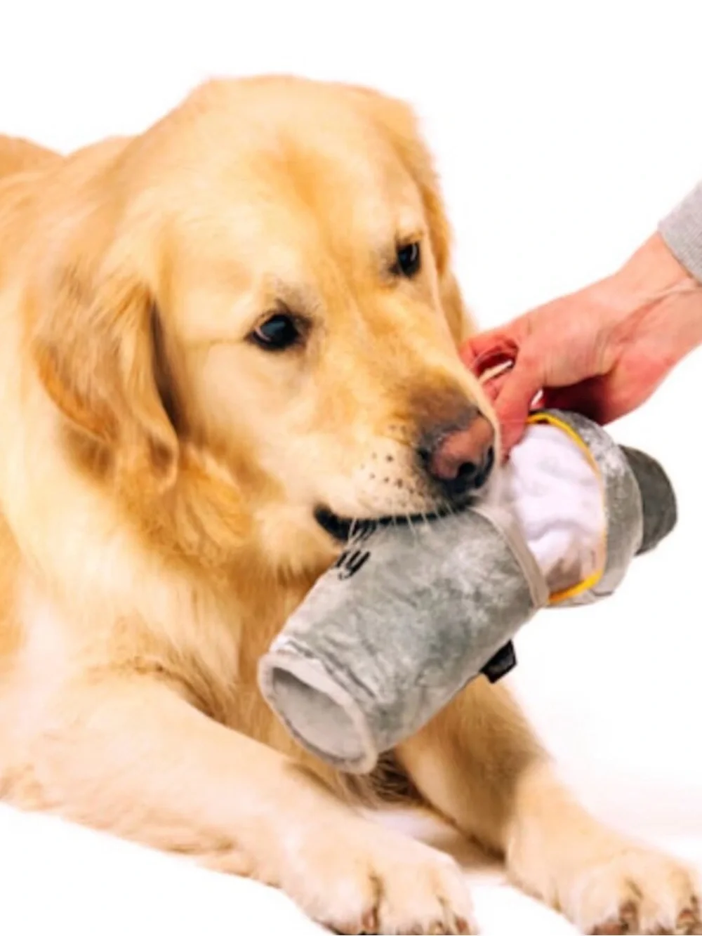 🆕 L/XL Barktender Dogtail Shaker ~ Sip n’ Stay Giggle Stick ~ Squeaky & Crinkle